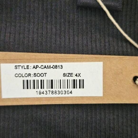 SKIMS COTTON RIBBED TANK TOP NWT - Picture 9 of 11